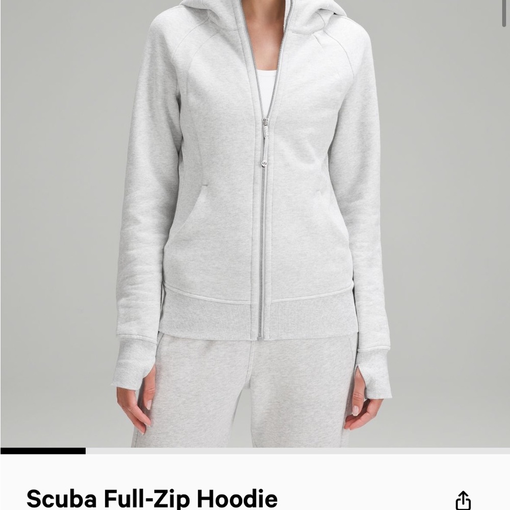 Lululemon scuba full-zip hoodie